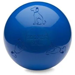 BOOMER BALL Balle Pratiquement Indestructible XL - 10" 25cm BLEU