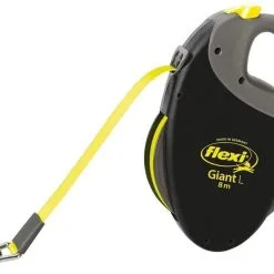 Flexi Giant L Laisse Original Ruban 8m Jusqu'à 50 Kg - Néon+ Surprise Pour Chien Gratuite