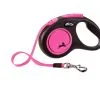 Flexi Laisse Classic M Sangle 5m Jusqu'à 25kg Rose Fluo -Nourriture pour chien Soldes fre pl Flexi Laisse Classic M sangle 5m jusqua 25kg rose fluo 15014 1