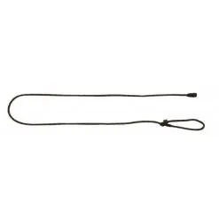 Laisse KERBL GoLeyGo Avec Adaptateur, Brun, 8mm X 140-200cm, S, Max.15kg