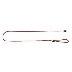 Laisse KERBL GoLeyGo Avec Adaptateur, Rouge, 12mm X 140-200cm, M, Max.15kg