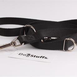 Laisse Réglable DogStuffs - Noir 25mm/220cm -Nourriture pour chien Soldes fre pl Laisse reglable DogStuffs Noir 25mm 220cm 27626 3
