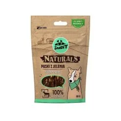 VETEXPERT MR. BANDIT NATURALS - Lanières De Cerf 100% Viande 80 G X12