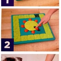 Nina Ottosson Dog MultiPuzzle - Un Jeu Interactif Pour Les Chiens - Niveau 4. -Nourriture pour chien Soldes fre pl Nina Ottosson Dog MultiPuzzle un jeu interactif pour les chiens niveau 4 25960 3
