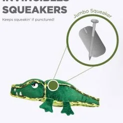 Oh! Outward Hound - Alligator Robuste - M -Nourriture pour chien Soldes fre pl Outward Hound Alligator robuste M 28219 3